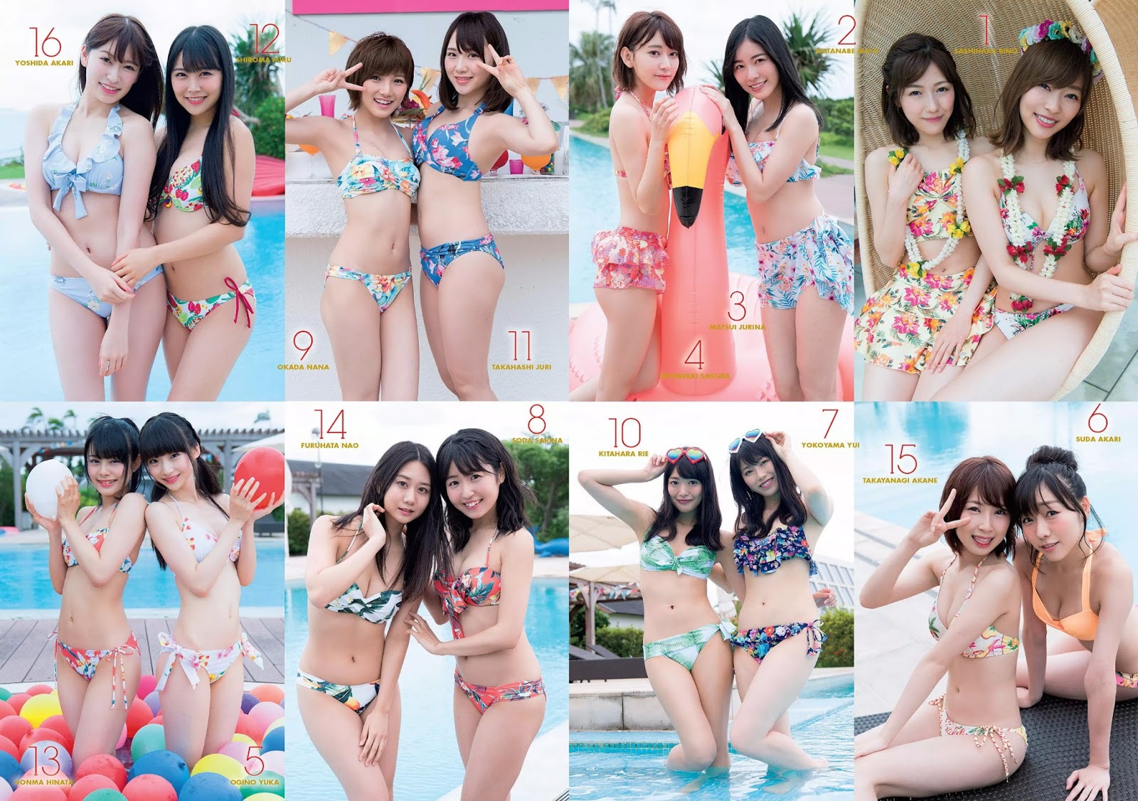 Akb48gメンバーの水着サプライズ2017グラビア！ Akbと坂道の画像まとめブログ ガゾ速！